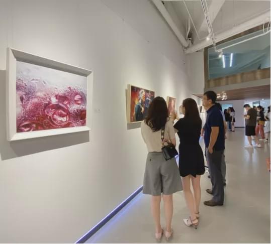 视度2020当代绘画邀请展暨方贽画廊迁馆展隆重开幕，开启文化艺术交流新篇章